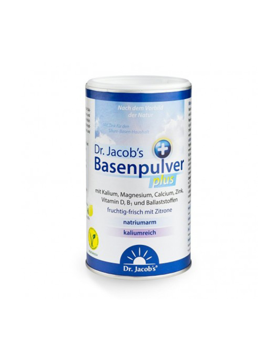 Basenpulver Plus con Vit. D 300gr , Dr. Jacob's